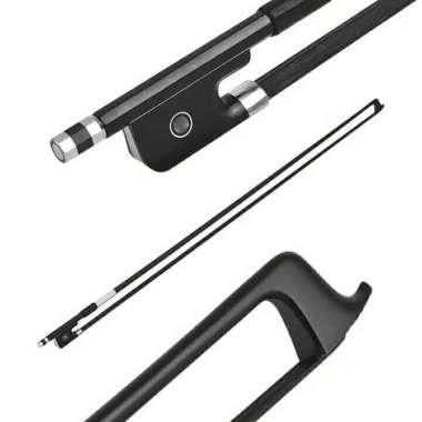 Bow biola fiber carbon dengan rambut kuda hitam violin bow black hair