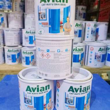 cat avian chrome emas 100 cc