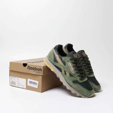 brown reebok classic