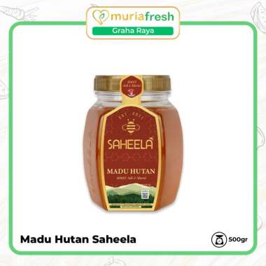 Madu Hutan Murni Saheela 500gr - Madu Murni Tanpa Campuran 100% madu asli lebah liar hutan