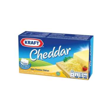 Kraft Cheddar / Keju Kraft Cheddar Cheese keju olahan