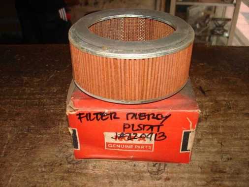 Filter Udara Kawasaki KZ200 Binter Mercy High Quality Orange