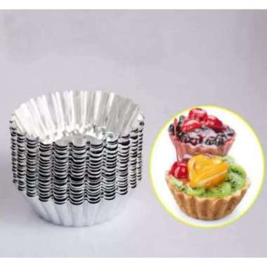 ALAMImart - Cetakan Kue Pie Pay Susu - Cetakan Pie Pay Susu Isi 20pcs Size A ( 8 x 6 cm)