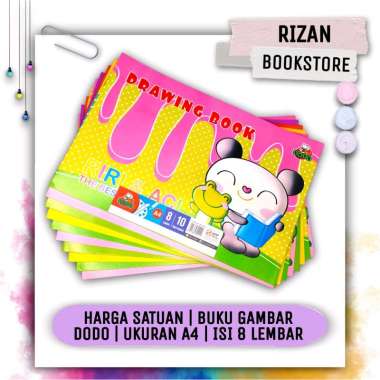 [SATUAN] Buku Gambar Dodo Ukuran A4