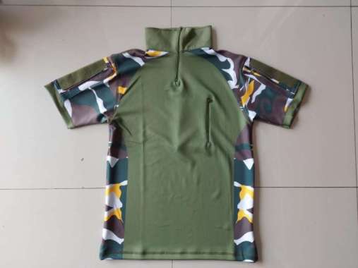 Kaos BDU / Combat Shirt Full Scuba Motif Pelopor M