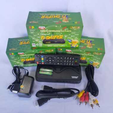 SET TOP BOX TANAKA T2 SNIPER HARGA GROSIR ----RCA,HDMI