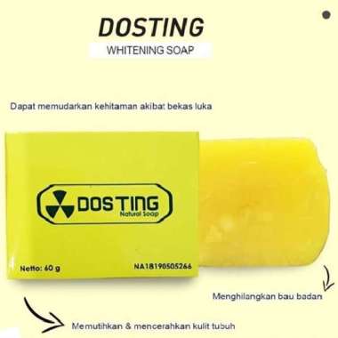 SABUN DOSTING PEMUTIH ORIGINAL BPOM - DOSTING NATURAL SOAP