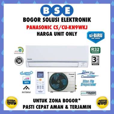 AC PANASONIC SIBIRU 1PK ALOWA SERIES | CS/CU-KN9WKJ | CSCUKN9WKJ