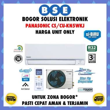 AC PANASONIC SIBIRU 1/2PK ALOWA SERIES | CS/CU-KN5WKJ | CSCUKN5WKJ
