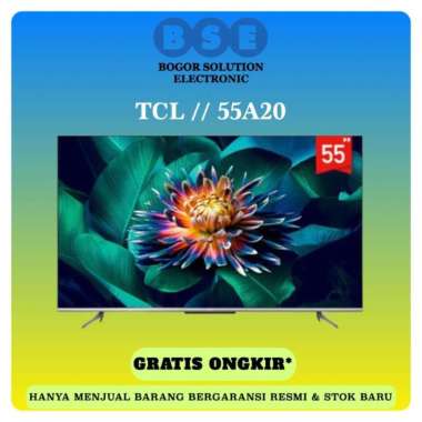 LED TV ADNROID 55 TCL 55A20 ANDROID 11 TCL ANDROID SMART TV 55A20 4K