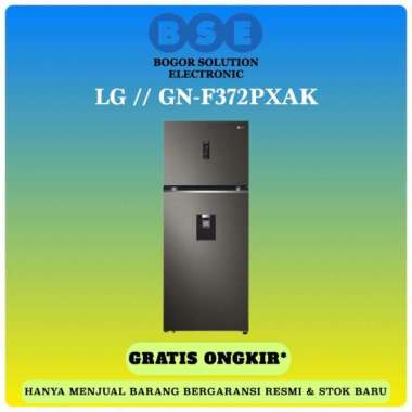 Kulkas LG Water Dispenser 2 Pintu LG GN F372PXAK 410L LG GNF372PXAK
