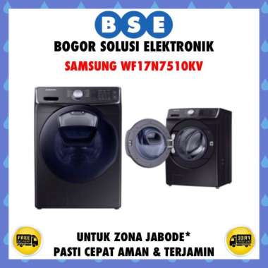 SAMSUNG MESIN CUCI 1 TABUNG 17 KG | WF17 | WF17N7510 | WF17N7510KV