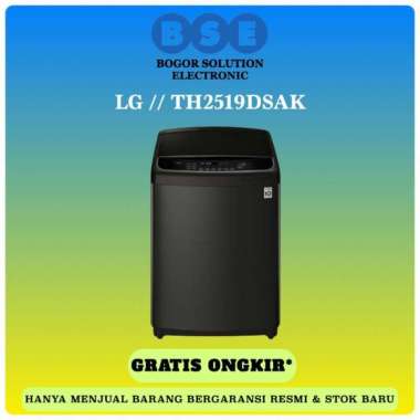 Mesin Cuci Top Loading LG TH2519DSAK // Mesin Cuci LG 19Kg Inverter