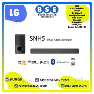 SOUNDBAR LG SNH5 // LG SOUNDBAR SNH5 // PROMO MURAH SOUNDBAR BLUETOOTH