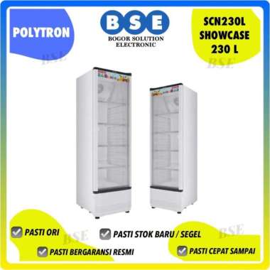 SHOWCASE POLYTRON PROMO MURAH | SHOWCASE 230 LITER | SCN230L | SCN 230
