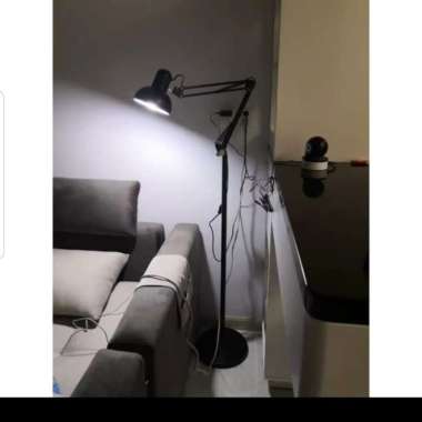 Lampu Belajar Arsitek Berdiri/Lampu Stand/Lampu berdiri - Hitam 100 % ORIGINAL Multicolor