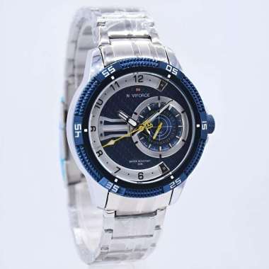 Jam Tangan Pria Naviforce 9206 Naviforce NF9206MSBLU Original & Garansi