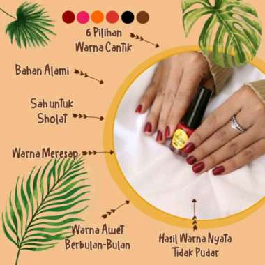 Kutek Ashoka Nail Henna Natural Orange