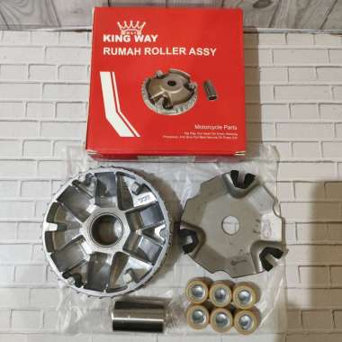 RUMAH ROLLER ROLER ASSY SET FULL KOMPLIT MOTOR VARIO 110 KVB BEAT FI INJEKSI