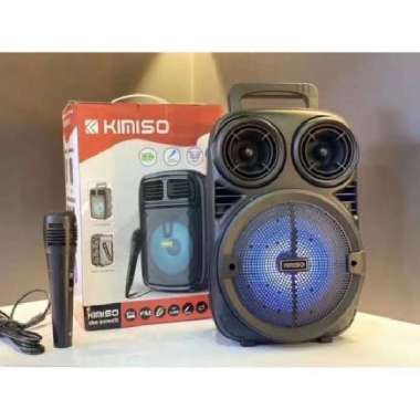 KIMISO SPEAKER BLUETOOTH KMS338 KMS 338 LED SERIES 6.5†FREE MIC