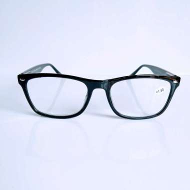 Kacamata baca/kacamata plus/kacamata rabun pria dan wanita +2.75 Hitam