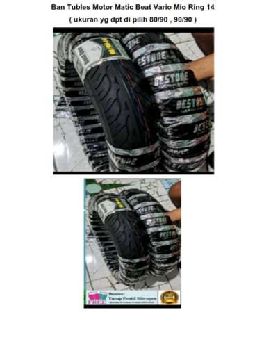 Ban Tubles Motor Matic Beat Vario MioDLL