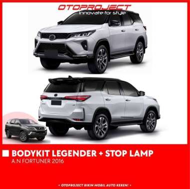 BODYKIT NEW FORTUNER 2021 LEGENDER TYPE + STOP LAMP