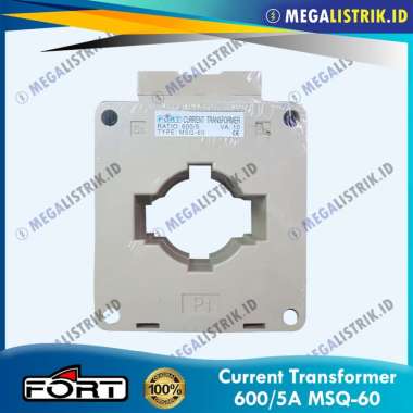 Fort Current Transformer 600/5A MSQ-60 / CT Panel Meter 600 Ampere / 600A MSQ60