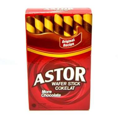 Promo Harga Astor Wafer Roll Chocolate 40 gr - Blibli