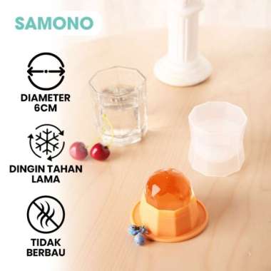 SAMONO SIM01 CETAKAN ES BATU KRISTAL PLASTIK FOOD GRADE