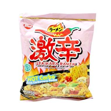 Promo Harga Nissin Gekikara Ramen Carbonara Pedas 120 gr - Blibli