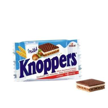 KNOPPERS Milk Hazelnut wafer / Wafer coklat hazelnut 0