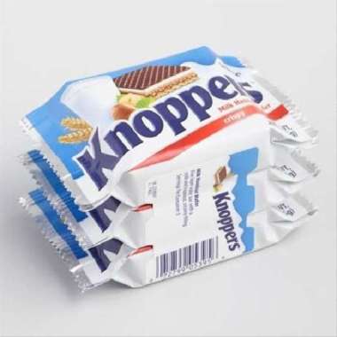 KNOPPERS Milk Hazelnut wafer / Wafer coklat hazelnut 3