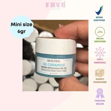 [Mini Size] Skintific 5X Ceramide Barrier Repair Moisture Gel Moisturizer 6gr