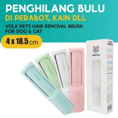 Volk Pet Hair Removal Brush Fur&Lint Remover - Roll Pembersih Bulu
