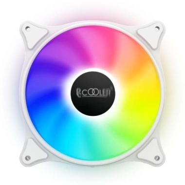 PCCOOLER FX-120 White Edition Fan RGB 120mm 3Pin