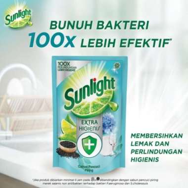 Promo Harga SUNLIGHT Pencuci Piring Higienis Plus With Habbatussauda 105 ml - Blibli