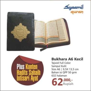 AL QURAN Tajwid Warna dan Terjemah Bukhara Jaket Resleting Uk Kecil A6