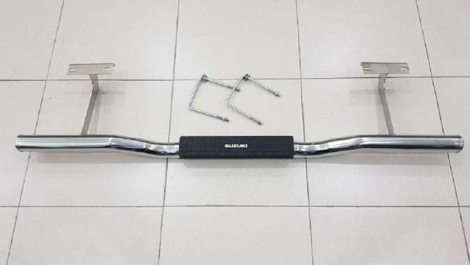 BEMPER BELAKANG SUZUKI FUTURA 1.5 PICK UP BULAT CHROME REFLEKTOR
