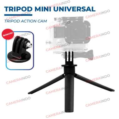Tripod mini universal for smartphone kamera dan actioncam Tripod Gopro