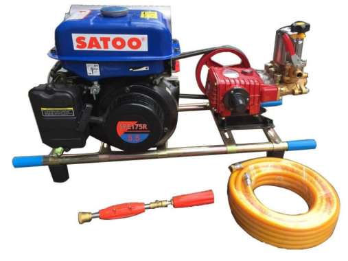 Mesin Bensin Power Sprayer set cuci Sepeda Motor / Mobil / AC SATOO
