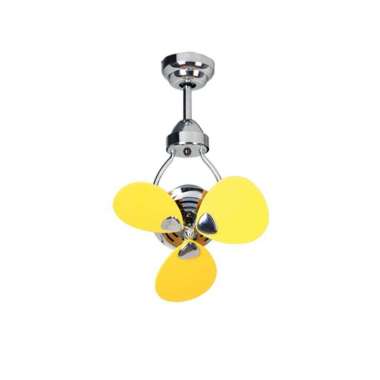 KIPAS ANGIN GANTUNG PLAFON MT EDMA 15IN MINI, KIPAS PLAFON MINI yelow