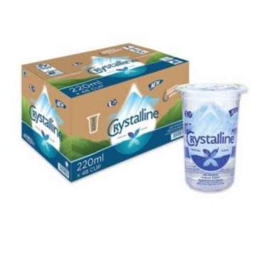 Crystalline 220 ml ( gelas ) Dus