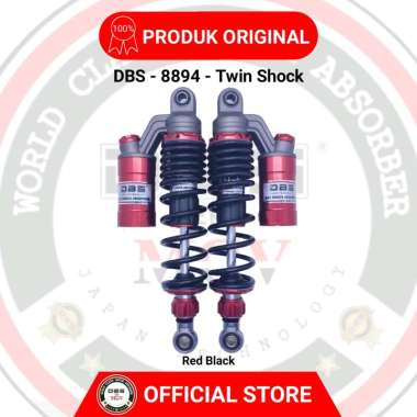 Shock Tabung DBS 8894 GP SERIES 320MM RED BLACK