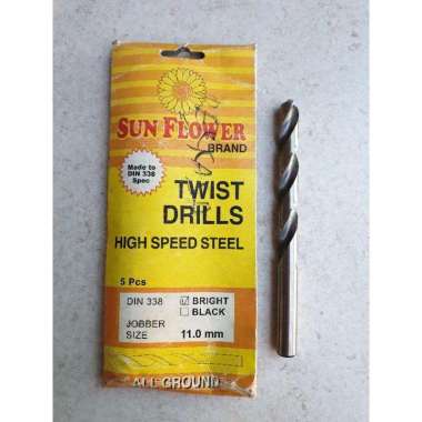 Mata Bor Besi Baja 11 Mm Asli