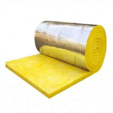 Glasswool Alumunium Foil 5 cm x 15 meter Peredam Suara Insulasi Panas