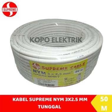 Kabel Supreme NYM 3x2.5 Roll 50 Meter 3x2,5 Tunggal