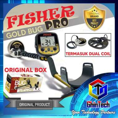 FISHER Gold Bug Pro Gold Silver METAL DETEKTOR DETECTOR EMAS LOGAM