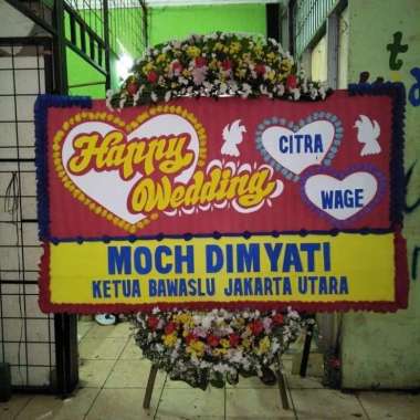 Papan Bunga Wedding
