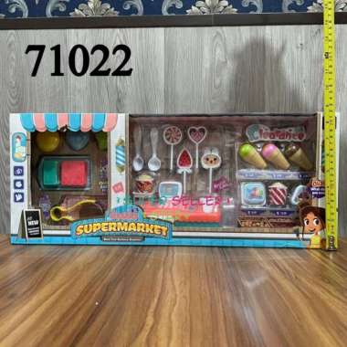 MAINAN ANAK PEREMPUAN KASIR SUPERMARKET SET/MAINAN KASIR KASIRAN